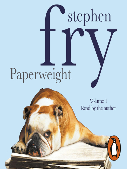 Title details for Paperweight, Volume 1 by Stephen Fry - Wait list